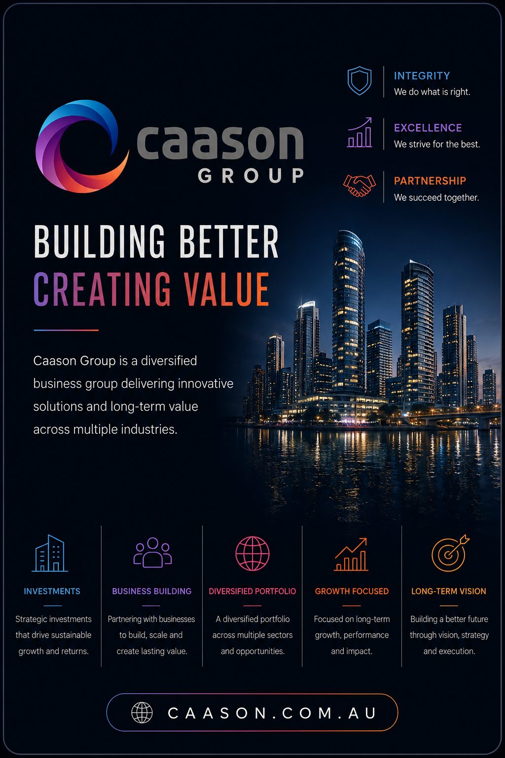 Caason Group brand card